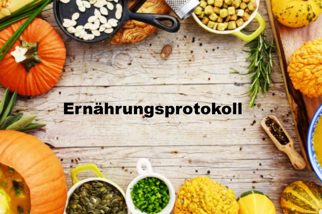 7 Tage Bewegungs-und Ernährungsprotokoll